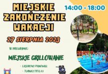 W niedzielę Miejskie Zakończenie Wakacji w Parku Miejskim