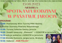Już w niedzielę impreza plenerowa „Spotkania Rodzinne w Państwie Jarocin”