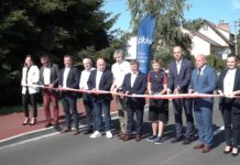 Odbiór drogi powiatowej Nr 1057R ul. Nowa, ul. Słoneczna, ul. Dąbrowskiego w Nisku