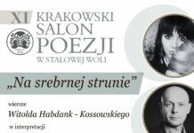 XI Krakowski Salon Poezji w Stalowej Woli – „Na srebrnej strunie” – wiersze Witolda Habdank-Kossowskiego